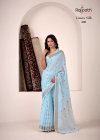 Pirana Silk By Rajpath Linen Silk Fancy Surat Saree Wholesale Market
