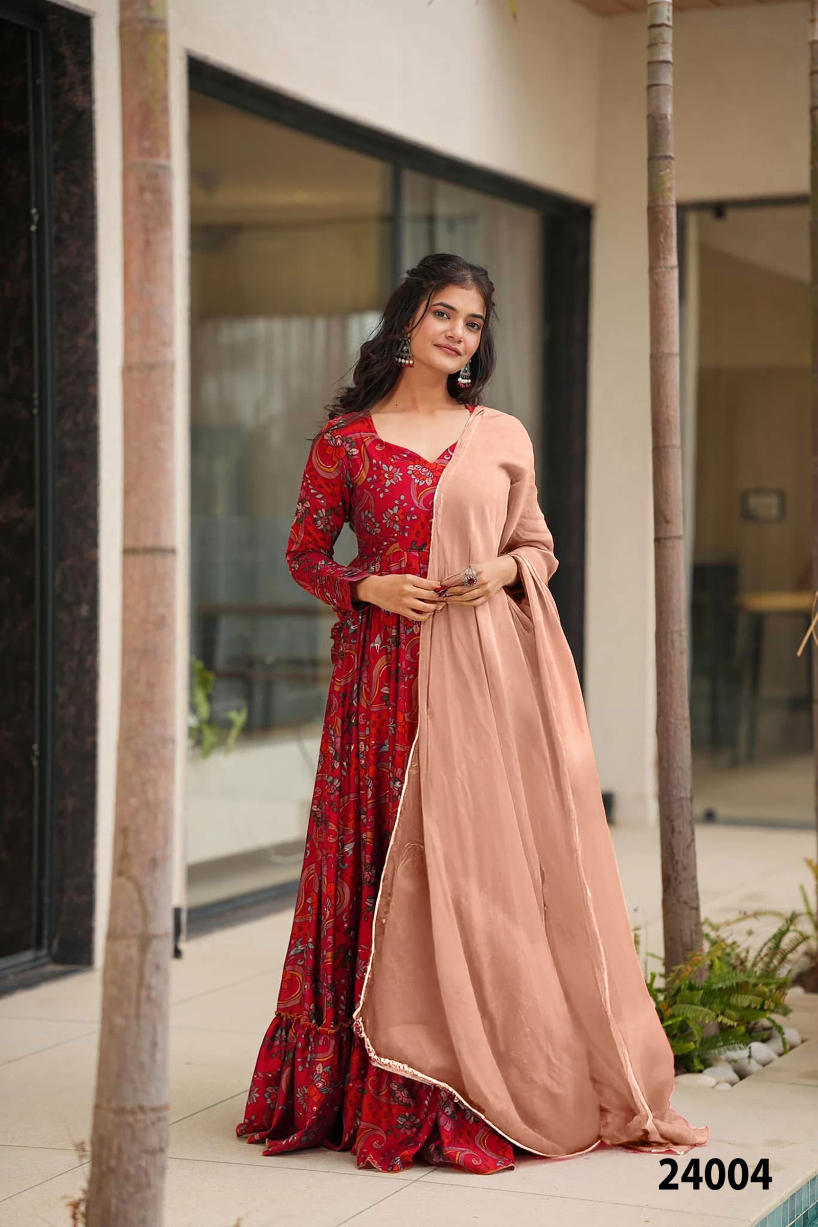 Lucaya Vol 24 By Lucaya Heavy Rayon Printed Gown Wholesale Shop In Surat