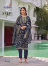 Sajni Vol 2 By Radhika Rayon Printed Surat Kurti With Bottom Dupatta Wholesale Market