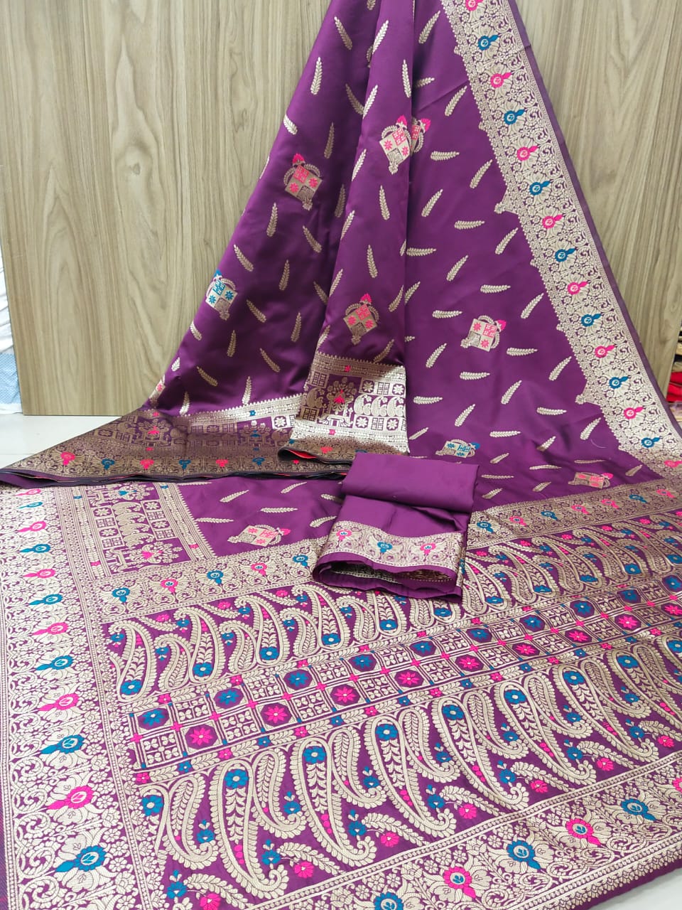 Janki BJ630 Latest Designer Festive Wear Banarasi Jacquard Saree Collection