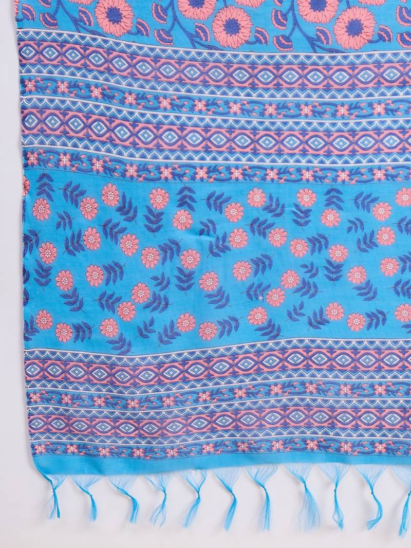 Dhruvi 293 Rayon Printed Kurti Bottom With Dupatta Online Wholesale