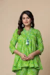 Naisha K 115 Cotton Lehariya Printed Co Ord Sets Suppliers In India