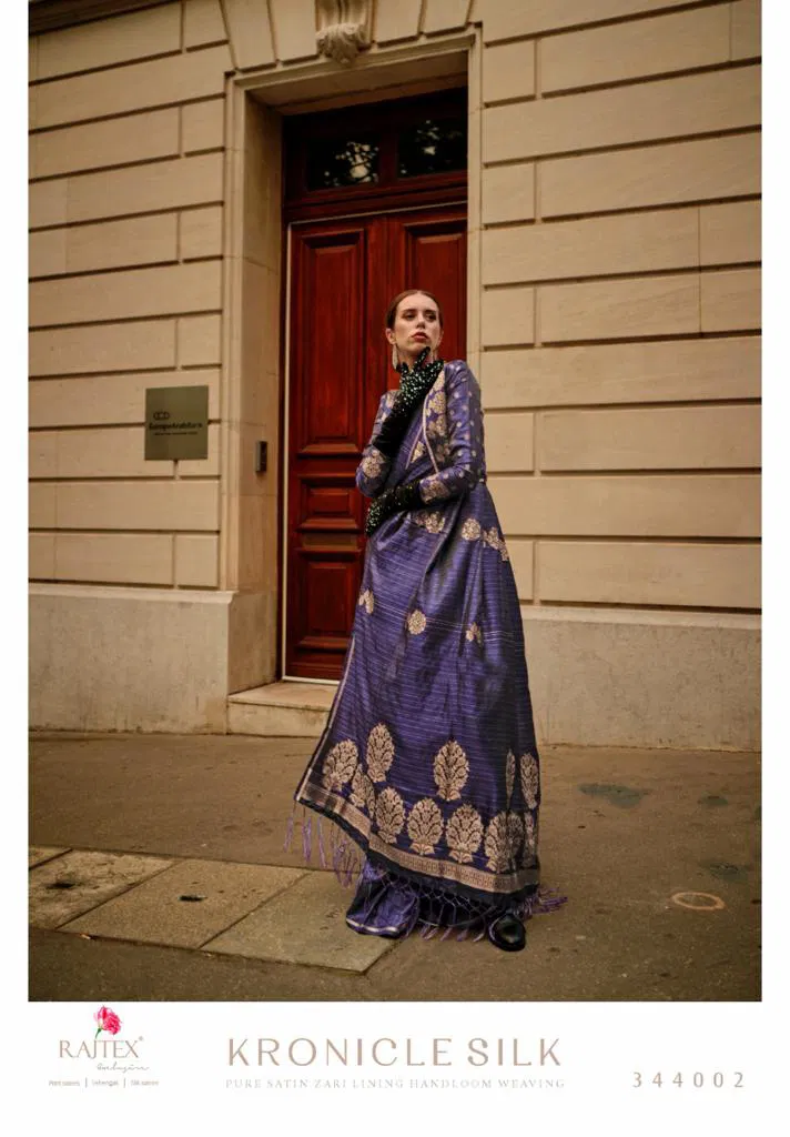 Kronicle Silk By Rajtex Satin Party Wear Saree Wholesale Shop In Surat