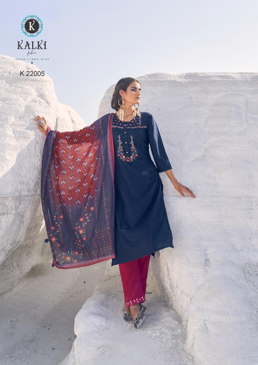 KALKI GLACE VOL-2 Fancy Designer Festive Wear Embroidery Salwar Suit Collection 