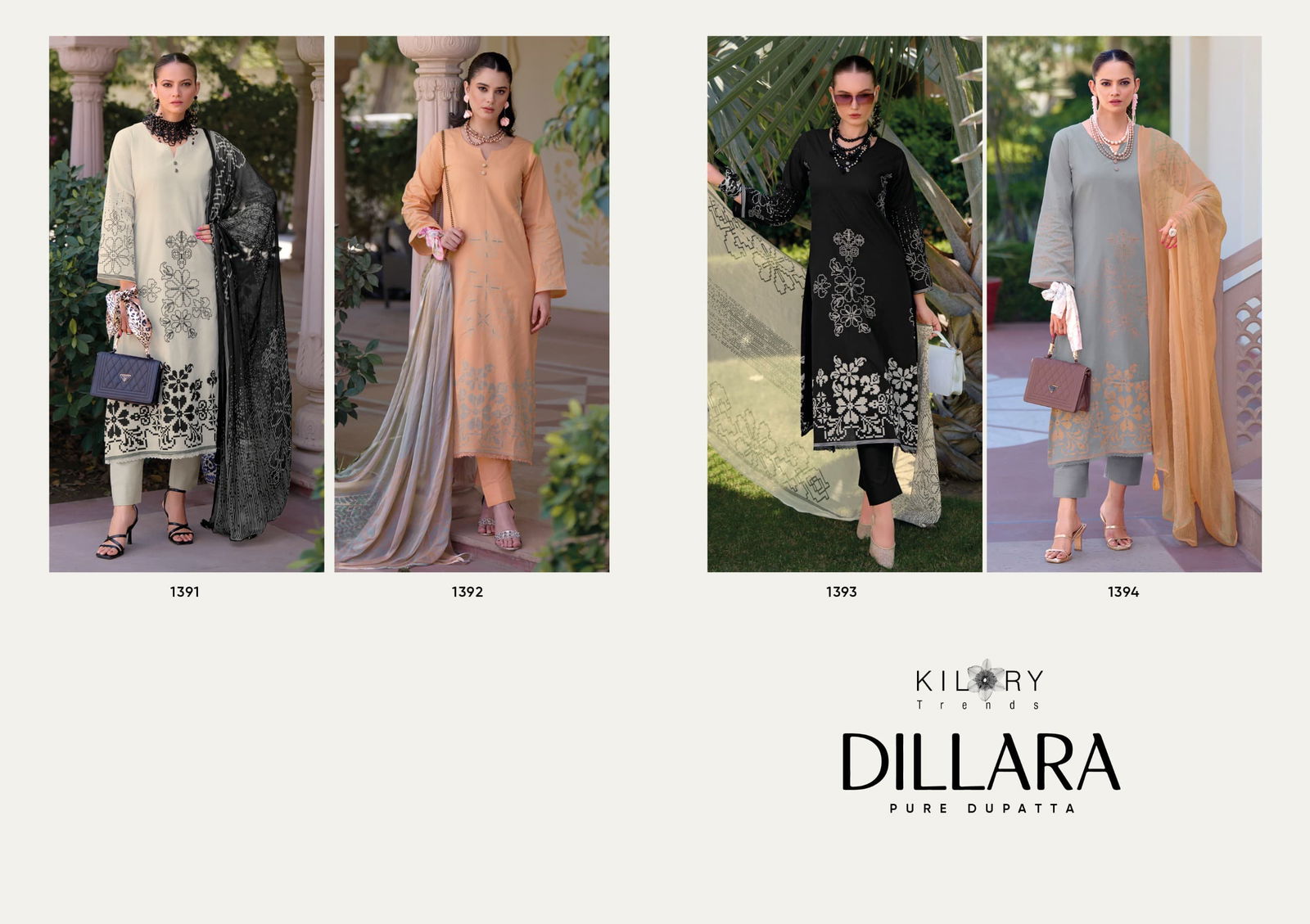 Dildara By Kilory Lawn Cotton Digital Printed Salwar Kameez Orders In India