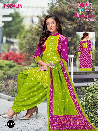 Priya Bandhani Special Vol 2 By Popalin Lawn Cotton Dress Material Wholesale Market