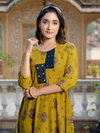 Aaradhna 2023 Mehendi Colour Rayon A Line Kurti Wholesale Market In Surat
