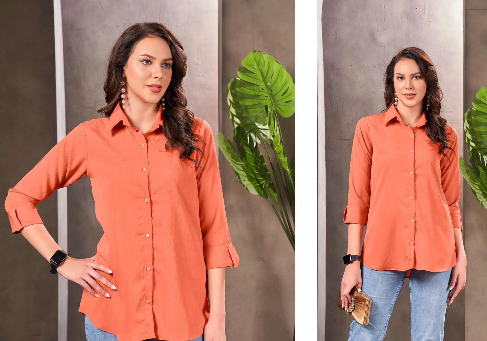 Dreams Shirt Vol 1 By Moksh Regular Office Wear Cotton Ladies Shirt Wholesale Shop In Surat