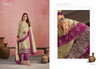 Morena By Glossy Viscose Organza Printed Dress Material Exporters In India
