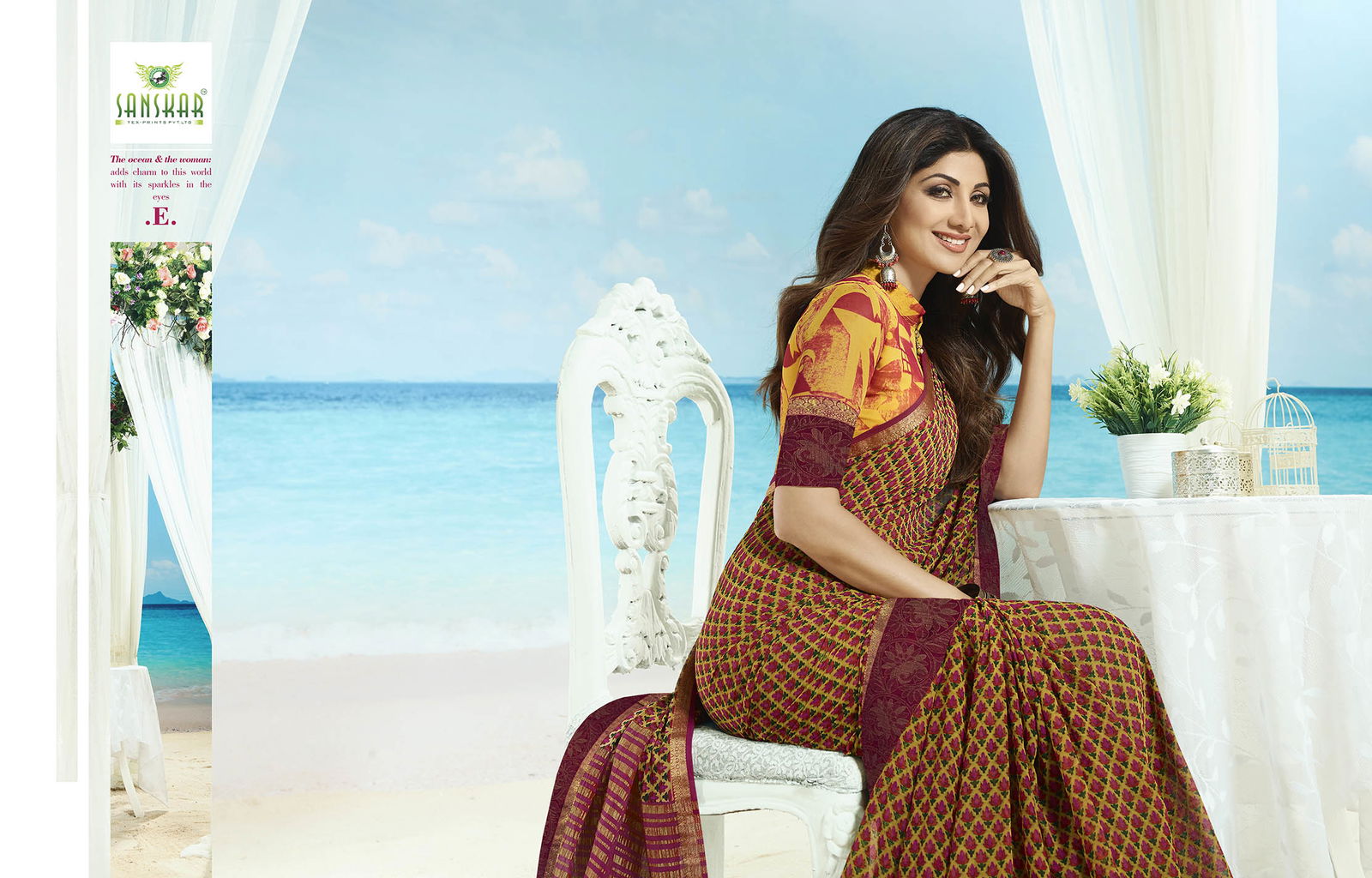 Sanskar Exclusive Collection Of Designer Printed Daily wear Casual Wear Brasso Saree 
