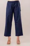 Naisha K 376 Cotton Plazo With Half Elastic And Half Belt Wholesale Market In Surat