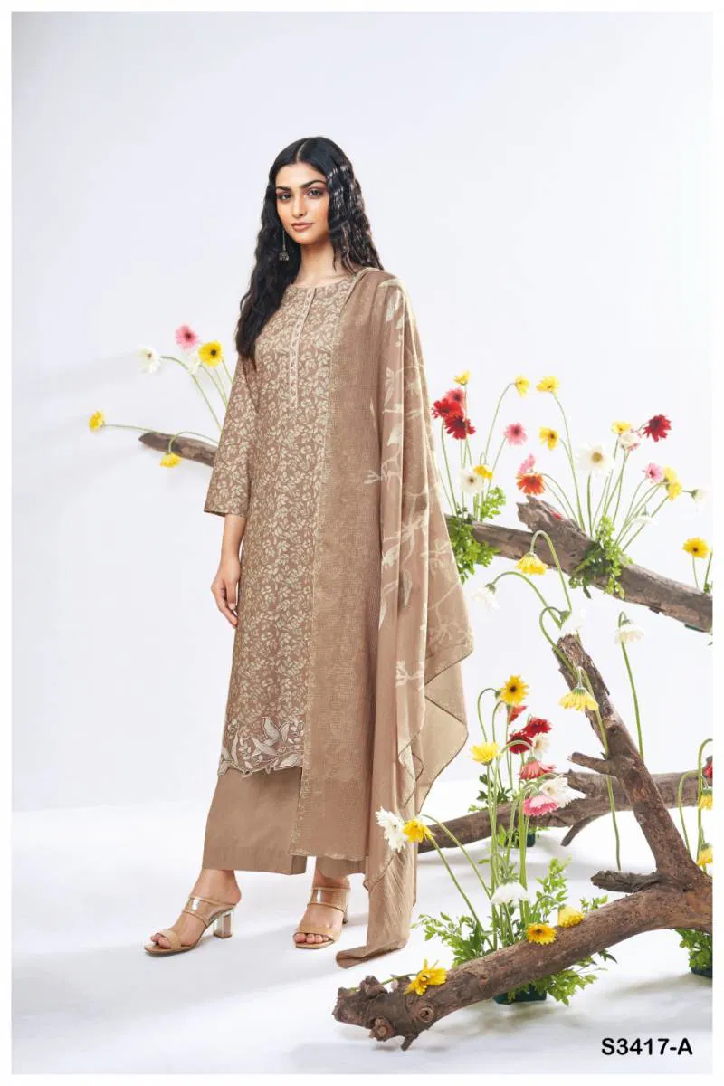 Bhavleen By Ganga Cotton Printed Embroidered Salwar Suit Wholesale Market In Surat