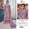 Bilqis B 274 A To D Chiffon Readymade Plazzo Pakistani Suits 