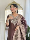 Dhruvi 307 Silk Fancy Kurti With Bottom Dupatta Wholesale Price In Surat