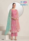 Andrea By Vipul Organza With Embroidery Salwar Suits Wholesale Shop In Surat
