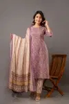 Naisha K 282 Cotton Printed Kurti With Bottom Dupatta Wholesale Market In Surat With Price
