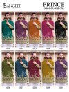 Sangeet Prince Rayon Crush Embroidery Short Mens Kurta