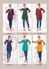 Vastra Vol 3 By Mayur Cotton Ajrak Printed Short Tops Wholesalers In Surat
