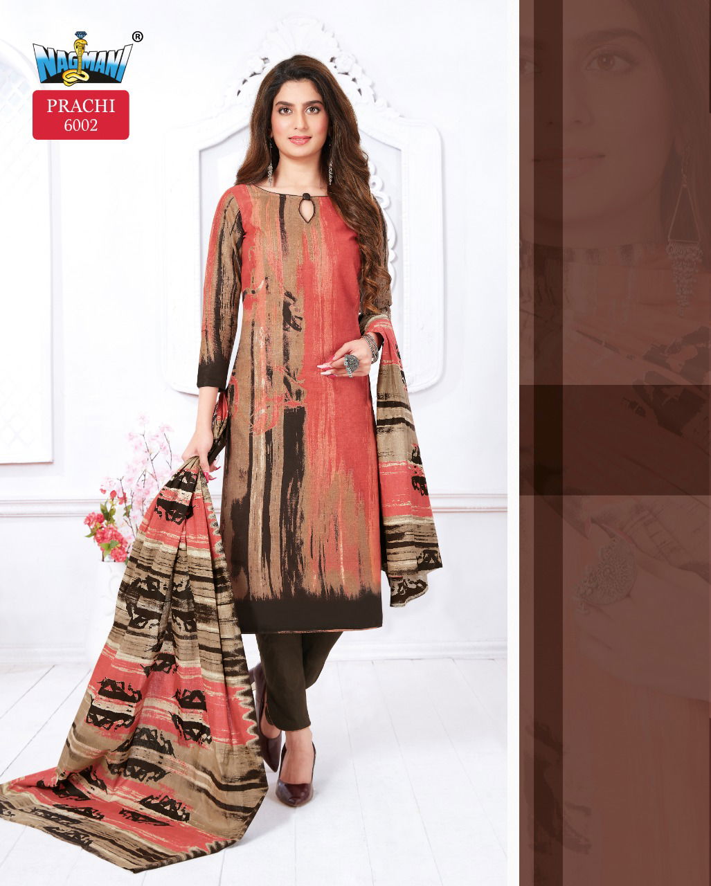 Nagmani Prachi Vol 6 Latest Pure Cotton Printed Daily Wear Dress Material Collection 