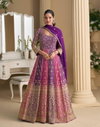 Rutba By Sayuri Georgette Embroidery Gown With Dupatta Wholesale Online