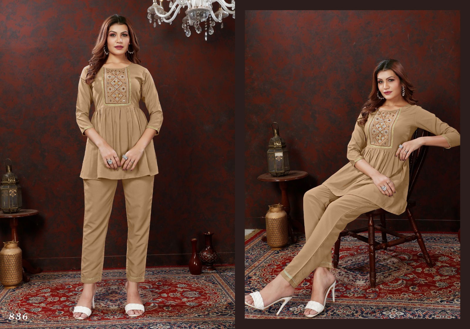 Karigari Vol 1 By Moksh Maaza Cotton Ladies Western Co-ord Orders In India