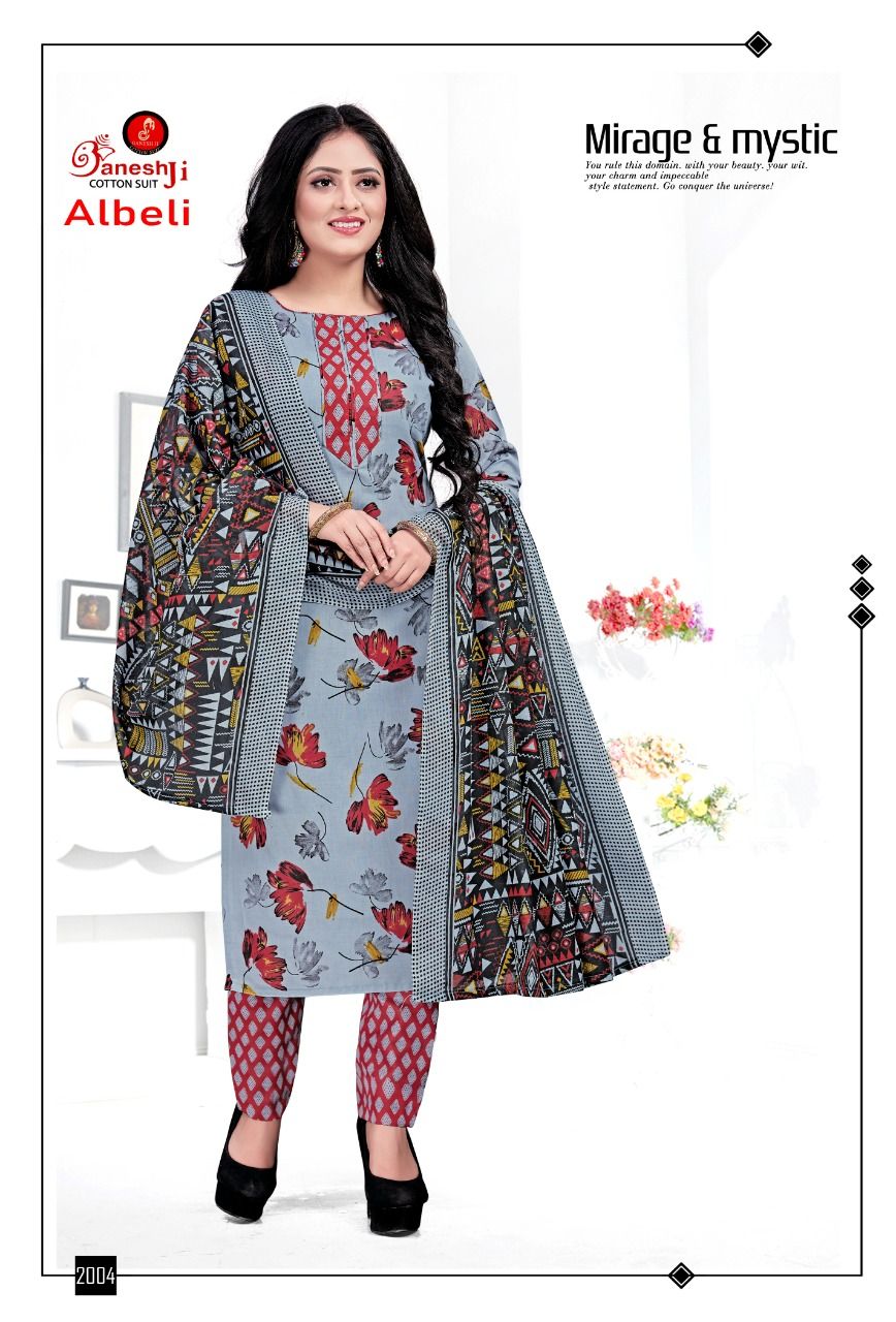 Ganeshji Albeli 2 New Latest Regular Wear Cotton Printed Dress Material Collection