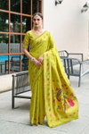 Meera 300 Party Wear Zari Weaving Paithani Silk Wholesale Saree Suppliers In Mumbai