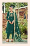 Monalisa Vol 7 By Ossm Roman Silk Wholesale Kurti With Bottom Dupatta In India