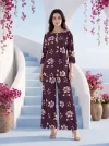 Glamour Vol 2 By Ossm Rayon Discharge Printed Ladies Co Ord Set