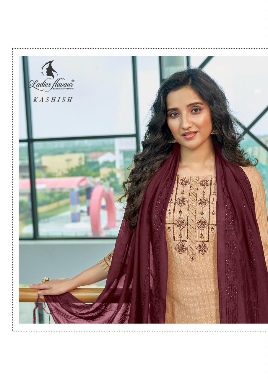 Ladies Flavour Kashish Fancy Festive Wear Heavy Rayon Weaving pattern Ready Made Collection

