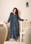 Nazneen By Sahiba Printed Embroidery Pashmina Dress Material Orders In India