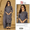 Bilqis B 221 A To D Crunchy Embroidery Wholesale Pakistani Salwar Suits In India