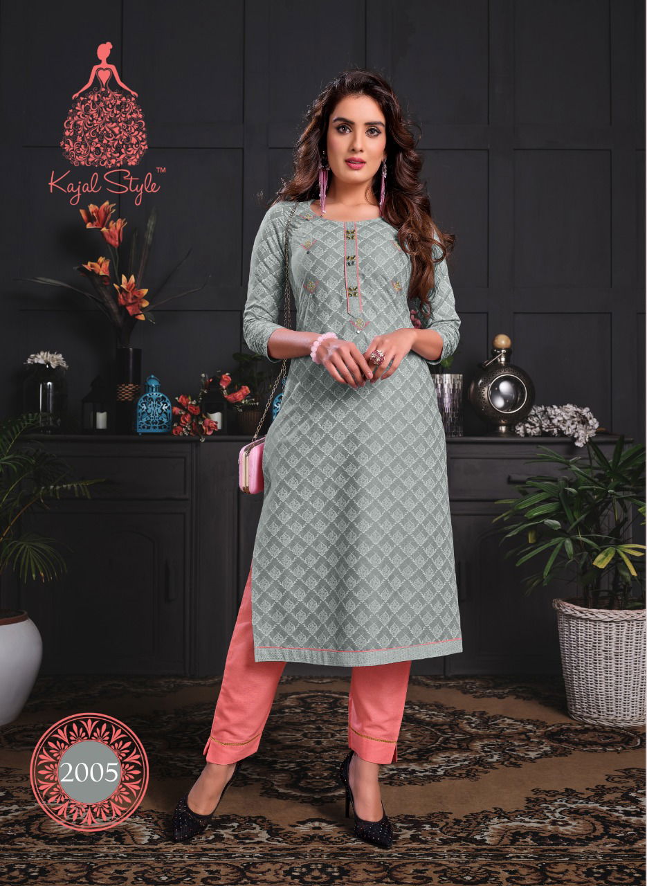 Fashion Paradise 2 Latest Fancy Ethnic Wear Fancy Embroidery Kurti With Bottom Collection
