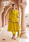 Mirza By Wooglee Viscose Threadwork Kurti With Bottom Dupatta Wholesale Market In Surat With Price