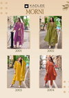 Morni By Kadlee Mull Chanderi Anarkali Kurtis Set Wholesale Market In Surat