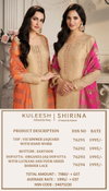 Shirina By Vinay Kuleesh Viscose Shimmer Designer Salwar Suits Orders In India