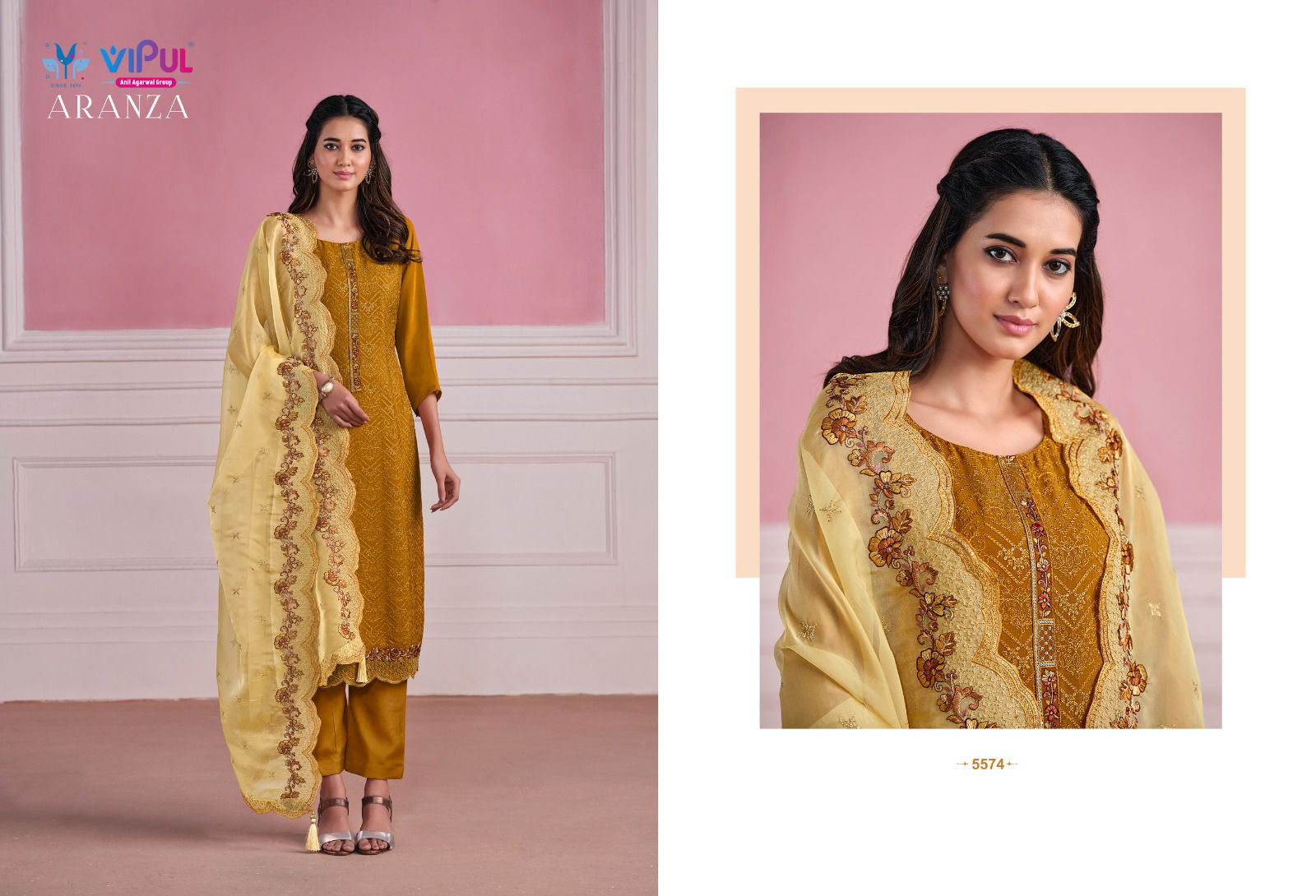 Aranza By Vipul Heavy Designer Salwar Suits Catalog