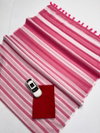 Sc Stripes Linen Cotton Woven Fancy Tassels Daily Wear Wholesale Shop In Surat