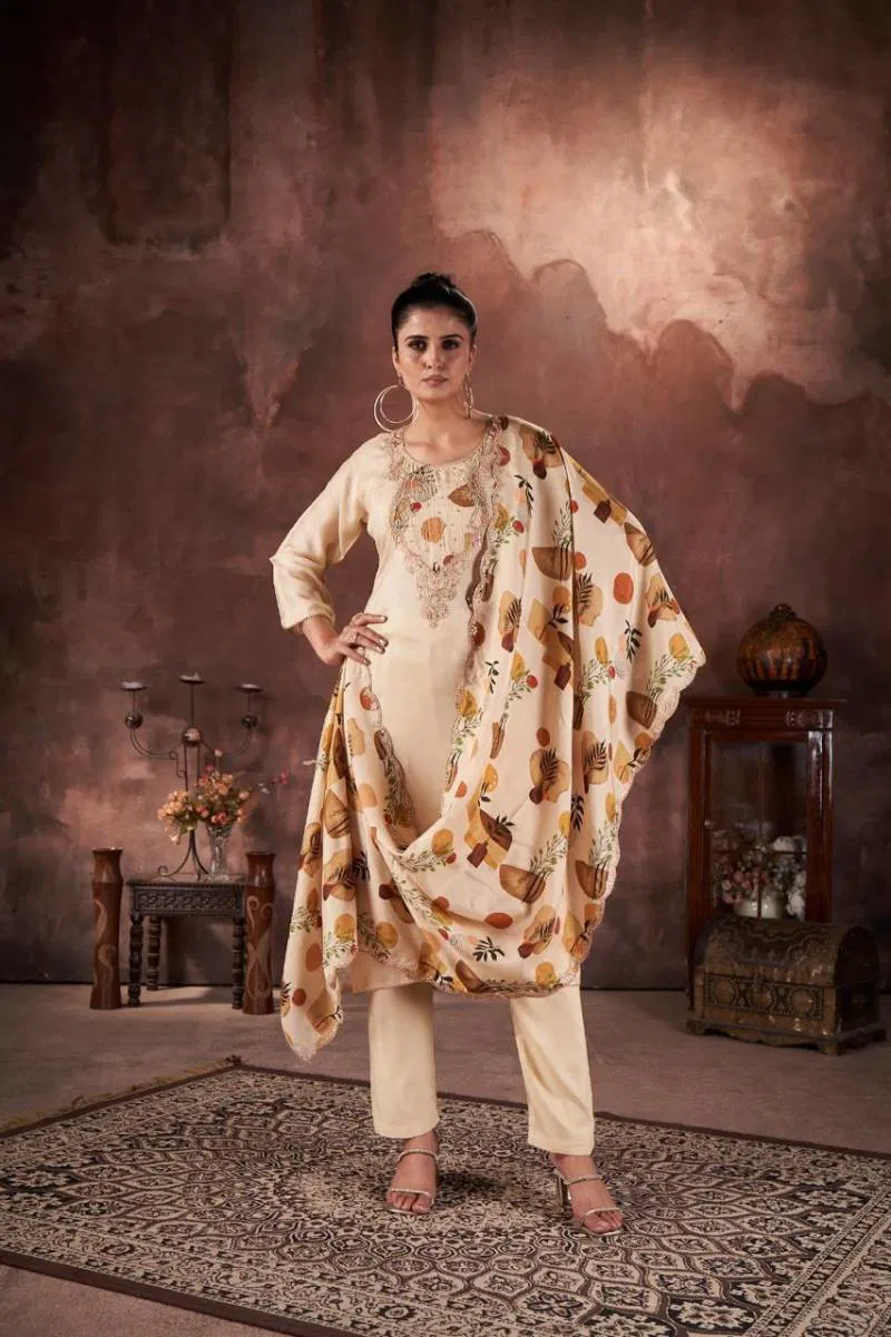 Tanyaa P 401 Maslin Printed Kurti Bottom With Dupatta Best Wholesale Shop In Surat