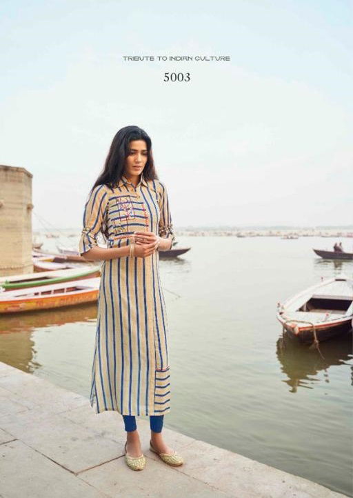 Vastra Benaras 1 Latest Designer Casual Wear Digital Printed Kurti Collection  