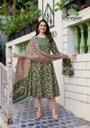 Cotton Plus Vol 2 By Vaniska Cotton Printed Kurti With Bottom Dupatta Suppliers In India