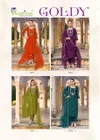 Goldy By Karissa Heavy Viscose Kurti With Bottom Dupatta