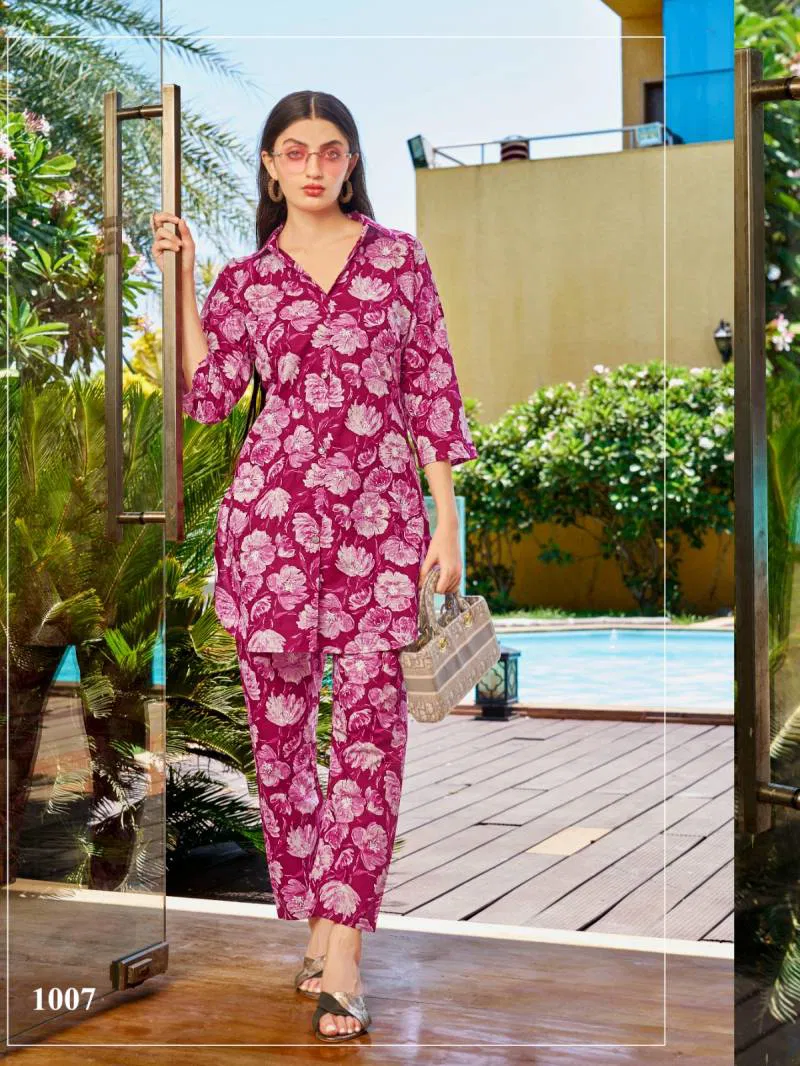Cottan Beats Vol 2 By Sankheswer Cotton Printed Co Ord Set Best Wholesale Shop In Surat