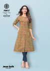 Jeevan Sathi Vol 3 By Deeptex A Line Cotton Printed Wholesale Kurti In India
