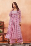 Ctz Amritaayai Georgette Anarkali Kurti Set Wholesale In India
