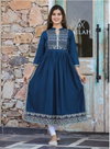 1073 Rayon Foil Print Bulk Kurti Orders in India