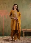 Naisha K 244 Cotton Embroidered Kurti With Bottom Dupatta Best Wholesale Shop In Surat