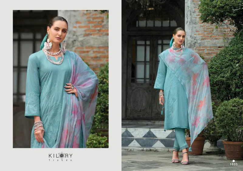Summer Muse By Kilory Lawn Cotton Digital Printed Salwar Kameez Wholesale Market In Surat With Price