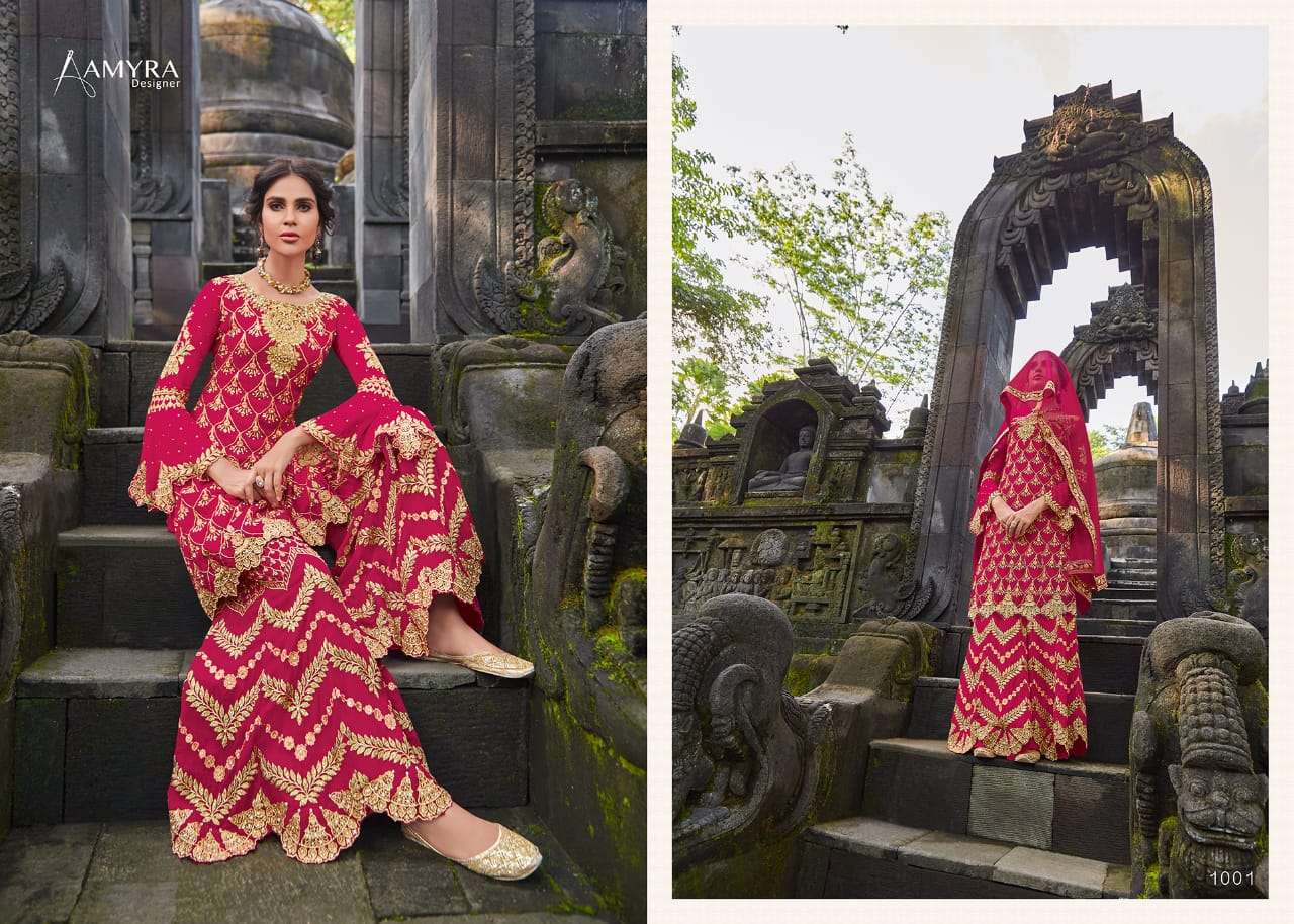 Amyra Celebrity Launch Of Bridal wedding Wear Salwar Suit With Heavy Designer Embroidery and Diamond Work 