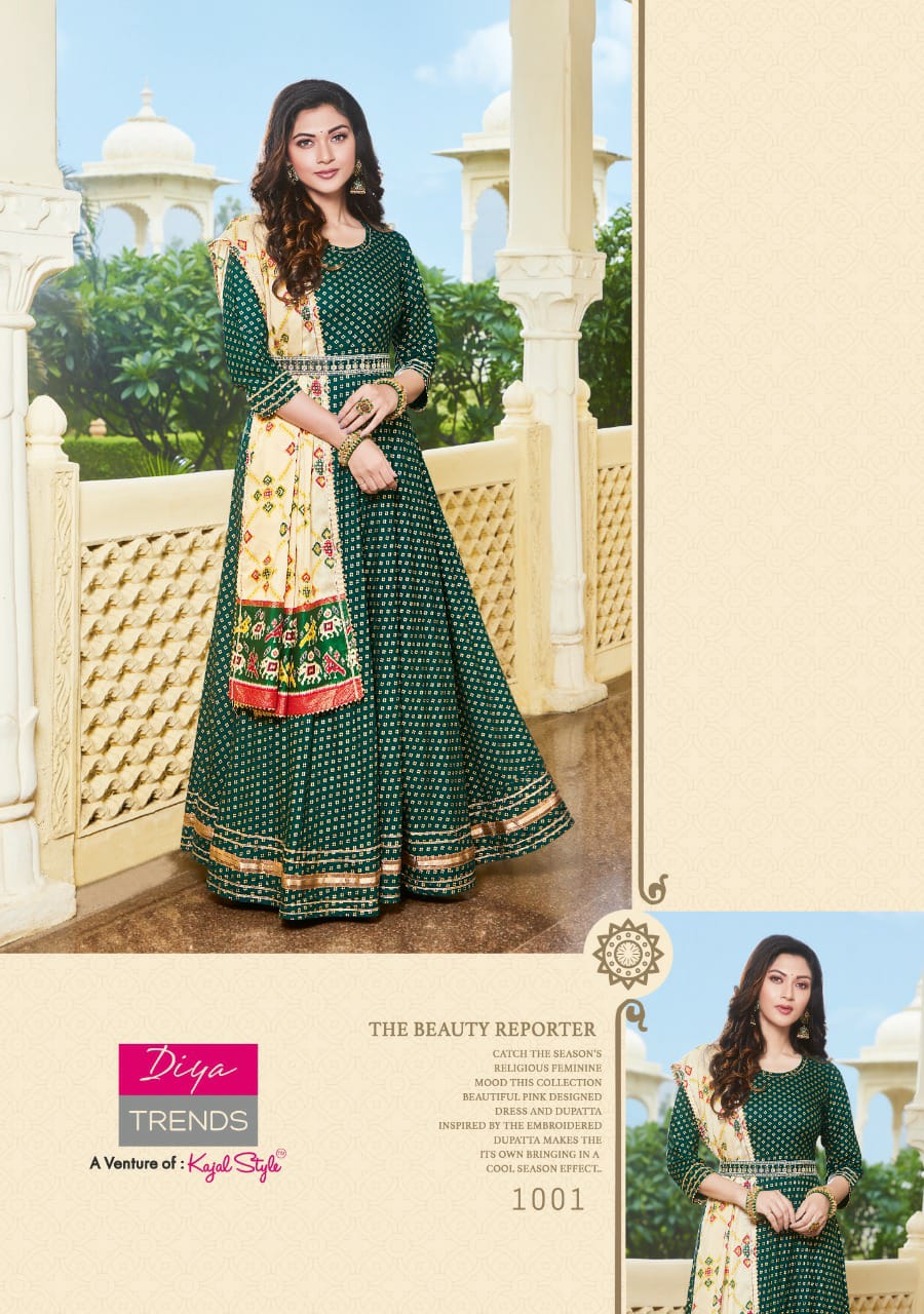 Festival Tadka 1 Designer Heavy Festive Wear Kurti With Bottom Stylish Collection
